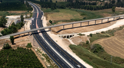 גשר הרכבת בכביש  3