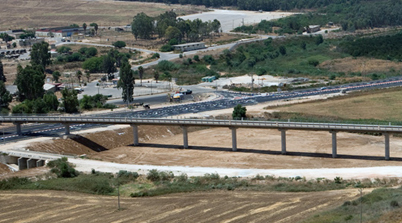 גשר הרכבת בכביש  3